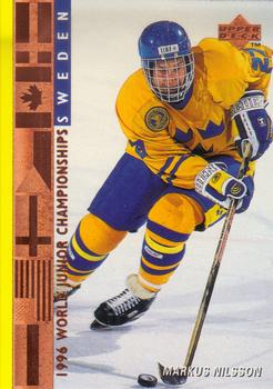 #560 Marcus Nilson - Sweden - 1995-96 Upper Deck Hockey