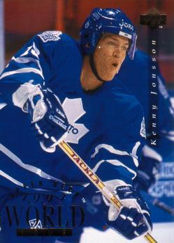 #560 Kenny Jonsson - Toronto Maple Leafs - 1994-95 Upper Deck Hockey