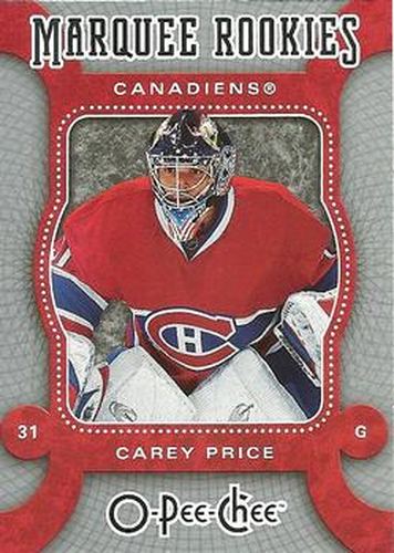 #560 Carey Price - Montreal Canadiens - 2007-08 O-Pee-Chee Hockey