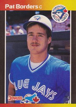 #560 Pat Borders - Toronto Blue Jays - 1989 Donruss Baseball