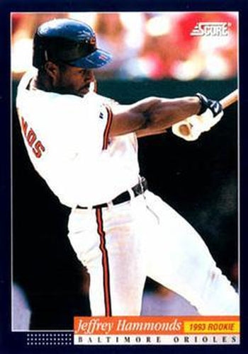 #560 Jeffrey Hammonds - Baltimore Orioles -1994 Score Baseball