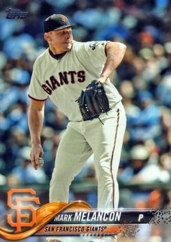 #560 Mark Melancon - San Francisco Giants - 2018 Topps Baseball