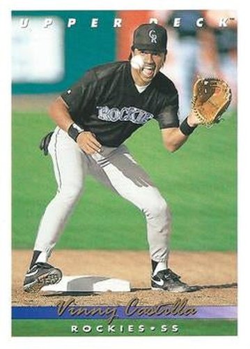 #560 Vinny Castilla - Colorado Rockies - 1993 Upper Deck Baseball