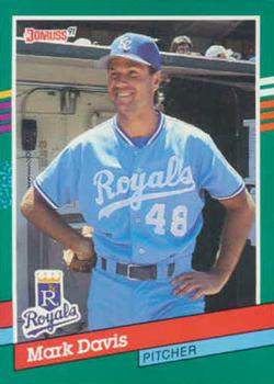 #560 Mark Davis - Kansas City Royals - 1991 Donruss Baseball