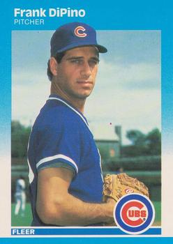 #560 Frank DiPino - Chicago Cubs - 1987 Fleer Baseball