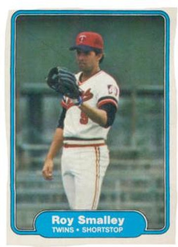 #560 Roy Smalley - Minnesota Twins - 1982 Fleer Baseball