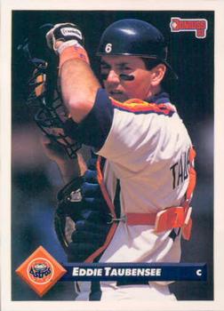 #560 Eddie Taubensee - Houston Astros - 1993 Donruss Baseball