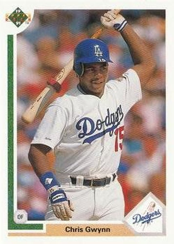 #560 Chris Gwynn - Los Angeles Dodgers - 1991 Upper Deck Baseball