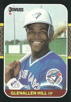 #561 Glenallen Hill - Toronto Blue Jays - 1987 Donruss Baseball