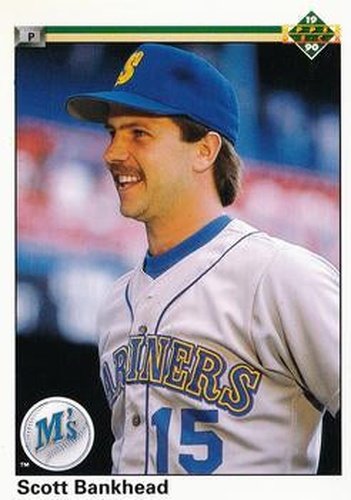 #561 Scott Bankhead - Seattle Mariners - 1990 Upper Deck Baseball