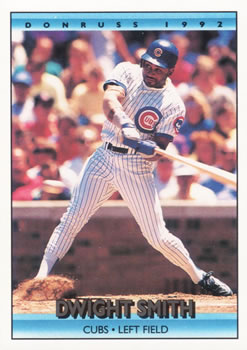 #561 Dwight Smith - Chicago Cubs - 1992 Donruss Baseball