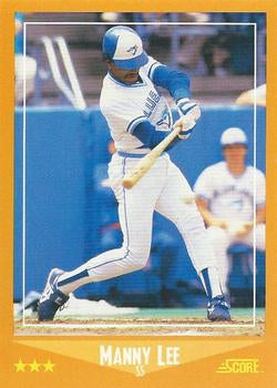 #561 Manny Lee - Toronto Blue Jays - 1988 Score Baseball