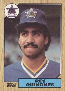 #561 Rey Quinones - Seattle Mariners - 1987 Topps Baseball