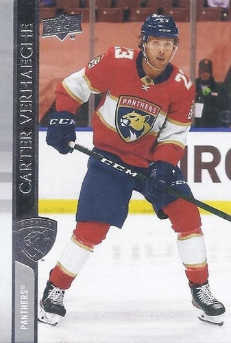 #561 Carter Verhaeghe - Florida Panthers - 2020-21 Upper Deck Hockey