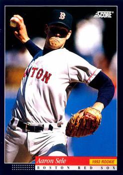 #561 Aaron Sele - Boston Red Sox -1994 Score Baseball
