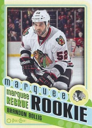 #561 Brandon Bollig - Chicago Blackhawks - 2012-13 O-Pee-Chee Hockey