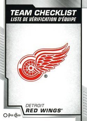 #561 Detroit Red Wings - Detroit Red Wings - 2020-21 O-Pee-Chee Hockey