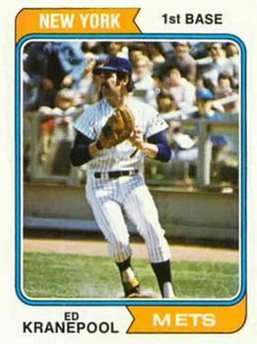 #561 Ed Kranepool - New York Mets - 1974 Topps Baseball