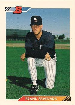 #561 Frank Seminara - San Diego Padres - 1992 Bowman Baseball