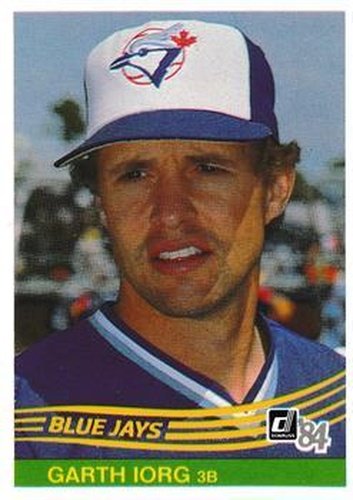 #561 Garth Iorg - Toronto Blue Jays - 1984 Donruss Baseball