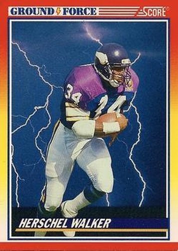 #561 Herschel Walker - Minnesota Vikings - 1990 Score Football