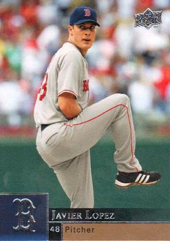 #561 Javier Lopez - Boston Red Sox - 2009 Upper Deck Baseball
