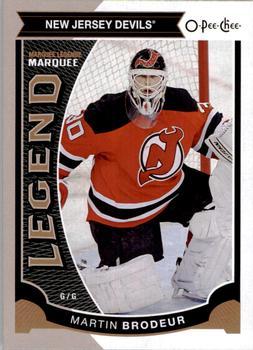 #561 Martin Brodeur - New Jersey Devils - 2015-16 O-Pee-Chee Hockey