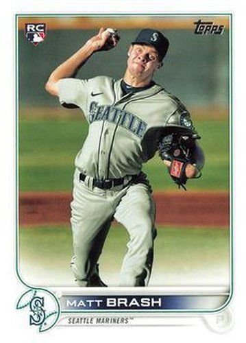 #561 Matt Brash - Seattle Mariners - 2022 Topps Baseball