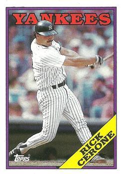 #561 Rick Cerone - New York Yankees - 1988 Topps Baseball