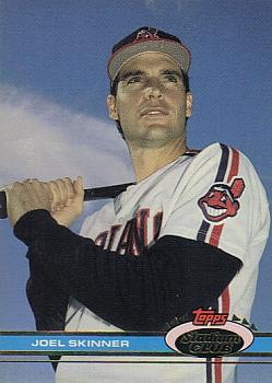 #561 Joel Skinner - Cleveland Indians - 1991 Stadium Club Baseball
