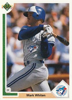 #561 Mark Whiten - Toronto Blue Jays - 1991 Upper Deck Baseball