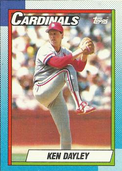 #561 Ken Dayley - St. Louis Cardinals - 1990 Topps Baseball