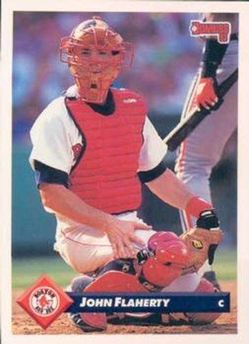 #561 John Flaherty - Boston Red Sox - 1993 Donruss Baseball
