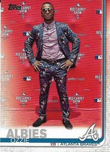#561b Ozzie Albies - Atlanta Braves - 2019 Topps Baseball