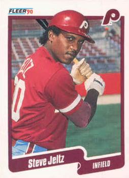 #562 Steve Jeltz - Philadelphia Phillies - 1990 Fleer USA Baseball