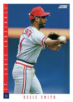 #562 Ozzie Smith - St. Louis Cardinals - 1993 Score Baseball
