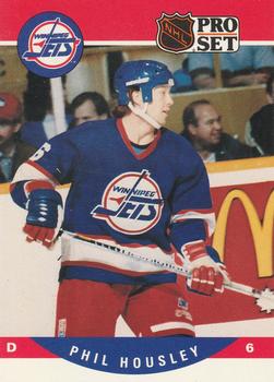 #562 Phil Housley - Winnipeg Jets - 1990-91 Pro Set Hockey