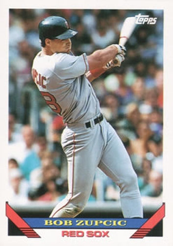 #562 Bob Zupcic - Boston Red Sox - 1993 Topps Baseball