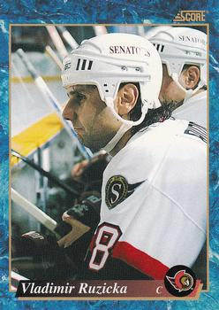 #562 Vladimir Ruzicka - Ottawa Senators - 1993-94 Score Canadian Hockey