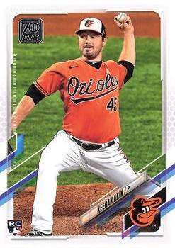 #562 Keegan Akin - Baltimore Orioles - 2021 Topps Baseball