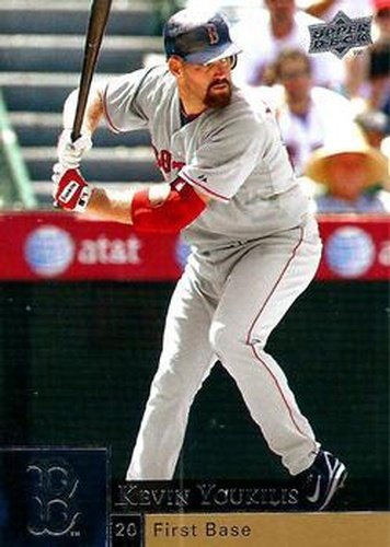 #562 Kevin Youkilis - Boston Red Sox - 2009 Upper Deck Baseball