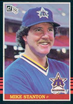 #562 Mike Stanton - Seattle Mariners - 1985 Donruss Baseball