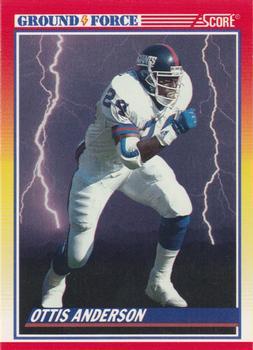 #562 Ottis Anderson - New York Giants - 1990 Score Football