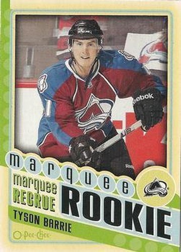 #562 Tyson Barrie - Colorado Avalanche - 2012-13 O-Pee-Chee Hockey