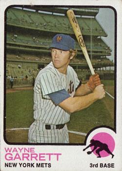 #562 Wayne Garrett - New York Mets - 1973 Topps Baseball