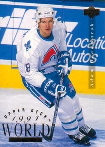 #562 Adam Deadmarsh - Quebec Nordiques - 1994-95 Upper Deck Hockey