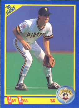 #563 Jay Bell - Pittsburgh Pirates - 1990 Score Baseball
