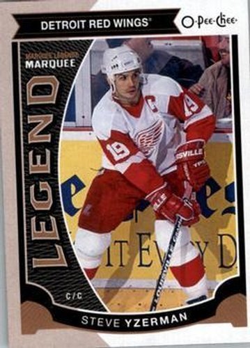 #563 Steve Yzerman - Detroit Red Wings - 2015-16 O-Pee-Chee Hockey