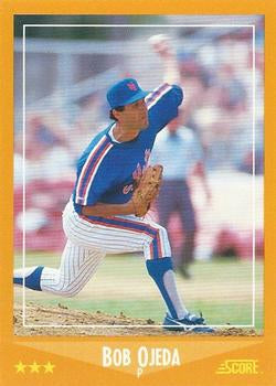 #563 Bob Ojeda - New York Mets - 1988 Score Baseball