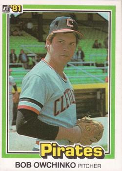 #563a Bob Owchinko - Pittsburgh Pirates - 1981 Donruss Baseball